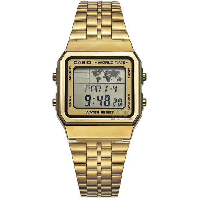 Casio Watch Gold Watch Men Set Brand Luxury Led Digital Waterproof Qua –  Plants Knowledges