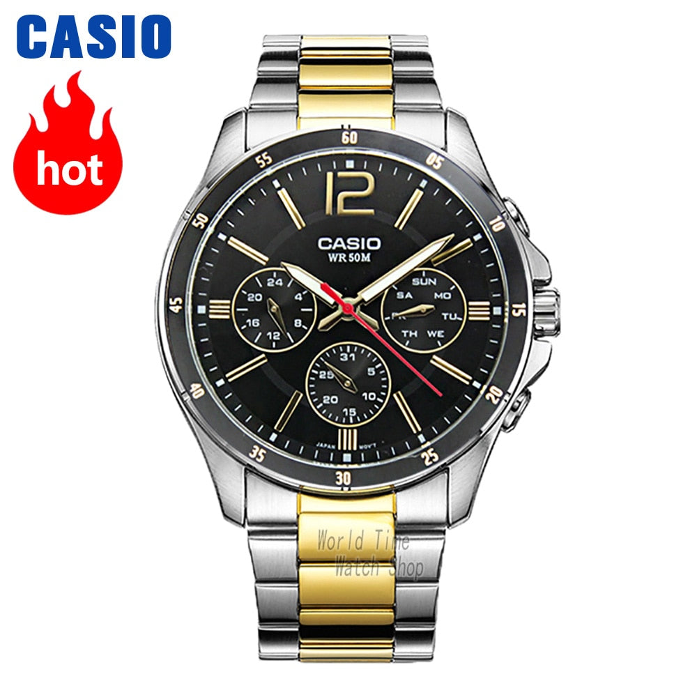 tæmme Kredsløb Modtager Casio watch wrist watch men top brand luxury set quartz watche 50m Wat –  Plants Knowledges